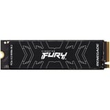 Kingston FURY FURY Renegade M.2 500 GB PCI Express 4.0 3D TLC NVMe, Disco a stato solido Nero, 500 GB, M.2, 7300 MB/s