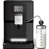 Krups EA873 Automatica/Manuale Macchina per espresso, Macchina automatica Nero, Macchina per espresso, Caffè macinato, Macinatore integrato, 1450 W, Nero