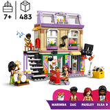 LEGO Friends Negozio di musica e appartamento, Giochi di costruzione Set da costruzione, 7 anno/i, Plastica, 483 pz, 757 g
