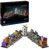 LEGO Harry Potter Negozi di magia di Diagon Alley™, Giochi di costruzione Set da costruzione, 18 anno/i, Plastica, 2750 pz, 2,88 kg