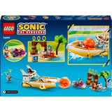 LEGO Sonic the Hedgehog 76997 L’Aeroscafo delle Avventure di Tails, Barca Giocattolo con 4 Personaggi, Giochi per Bambini 8+, Giochi di costruzione Barca Giocattolo con 4 Personaggi, Giochi per Bambini 8+, Set da costruzione, 8 anno/i, Plastica, 393 pz, 654 g