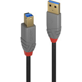 Lindy Cavo USB 3.2 tipo A a B, Anthra Line grigio