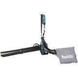 Makita Soffiatore/Aspiratore di foglie a batteria UB003GZ, 40 Volt, Soffiafoglie / Soffiante blu/Nero