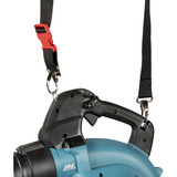 Makita Soffiatore/Aspiratore di foglie a batteria UB003GZ, 40 Volt, Soffiafoglie / Soffiante blu/Nero
