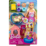 Mattel Barbie Cucciolo Festa in Piscina - Aloha Bionda, Bambola 