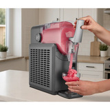 Medion LIFE Macchina per ghiaccio tritato Slush MD12090, Gelatiera grigio