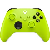 Microsoft Wireless Controller "Electric Volt" calce/Bianco, Joystick, Xbox, Xbox One, Xbox Series S, D-pad, Tasto Home, Pulsante Menu, Pulsante Condividi, Analogico/Digitale, Wireless, Bluetooth