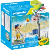 PLAYMOBIL Color Giocatore di basket, Giochi di costruzione 