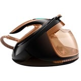 Philips PerfectCare Elite Plus GC9682/80 Ferro da stiro con caldaia, Stazione stirante Nero/Bronzo, 2700 W, 600 g/min, T-ionicGlide, 8 bar, 1,8 L, 165 g/min