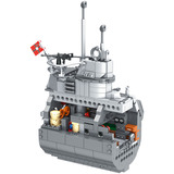 Revell Sottomarino "Das Boot" - Sistema Brick, Giochi di costruzione 