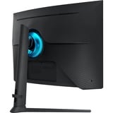 SAMSUNG Monitor Gaming Odyssey G6 da 32'' QHD Curvo, Monitor di gioco Nero, 81,3 cm (32"), 2560 x 1440 Pixel, Quad HD, LED, 1 ms, Nero