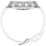 Samsung Galaxy Watch 8 Classic 3,3 cm (1.3") AMOLED 46 mm Digitale 438 x 438 Pixel Touch screen 4G Argento Wi-Fi GPS (satellitare), Smartwatch bianco, 3,3 cm (1.3"), AMOLED, Touch screen, 64 GB, GPS (satellitare), 63,5 g