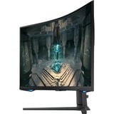 Samsung Monitor Gaming Odyssey G6 da 32'' QHD Curvo, Monitor di gioco Nero, 81,3 cm (32"), 2560 x 1440 Pixel, Quad HD, LED, 1 ms, Nero