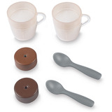 Smoby Macchina da caffè espresso, Gioco di ruolo Nero/Argento