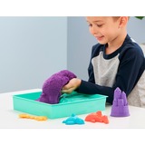 Spin Master Kinetic Sand, Playset Castelli di Sabbia Cinetica Viola, con Vaschetta, 454gr, 3 Formine Incluse, Giocattoli per Bambini e Bambine, 3+ anni, Gioco di sabbia Kinetic Sand , Playset Castelli di Sabbia Cinetica Viola, con Vaschetta, 454gr, 3 Formine Incluse, Giocattoli per Bambini e Bambine, 3+ anni, Sabbia cinetica per bambini, 3 anno/i, Non tossico, Viola