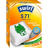 Swirl S 71 Accessori e ricambi per aspirapolvere Arancione, Bianco, Siemens, Bosch, Scatola, 4 pz, 1 pz