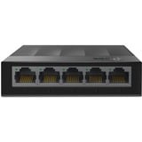 TP-Link LS1005G Non gestito Gigabit Ethernet (10/100/1000) Nero, Interruttore Nero, Non gestito, Gigabit Ethernet (10/100/1000), Montabile a parete