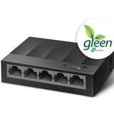 TP-Link LS1005G Non gestito Gigabit Ethernet (10/100/1000) Nero, Interruttore Nero, Non gestito, Gigabit Ethernet (10/100/1000), Montabile a parete