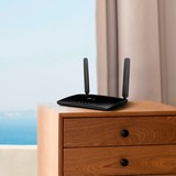 TP-Link TL-MR6400 router wireless Fast Ethernet Banda singola (2.4 GHz) 4G Nero Nero, Wi-Fi 4 (802.11n), Banda singola (2.4 GHz), Collegamento ethernet LAN, 3G, Nero, Router da tavolo