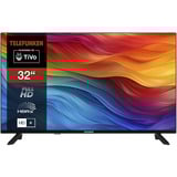 Telefunken D32F751X7CW, Televisore LED Nero