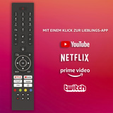 Telefunken D32F751X7CW, Televisore LED Nero