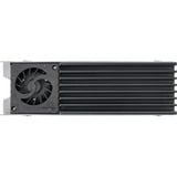 Thermaltake MS-1 M.2 2280 SSD Cooler, Dissipatore di calore Nero/Argento
