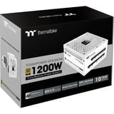 Thermaltake TT Toughpower GF3 Snow 1200W, Alimentatore PC bianco