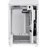 Thermaltake The Tower 500 Midi Tower Bianco bianco, Midi Tower, PC, Bianco, ATX, EATX, micro ATX, Mini-ITX, SPCC, Vetro temperato, Giocare