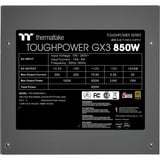 Thermaltake Toughpower GX3 850W, Alimentatore PC Nero
