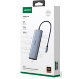 UGREEN Revodok 10-in-1 USB-C Hub, Docking station argento