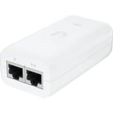 Ubiquiti U-POE-AF adattatore PoE e iniettore Gigabit Ethernet 48 V, Iniettore PoE Gigabit Ethernet, 1000 Mbit/s, Bianco, CE, FCC, IC, UL, 48 V, 100-240 V