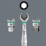 Wera 05005470001, C Deep 1, chiave combinata   Nero/Verde