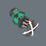 Wera Kraftform Kompakt Stubby Magazin 2 Bit-Satz, Set di bit Nero/Verde