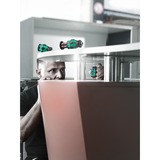 Wera Kraftform Kompakt Stubby Magazin 2 Bit-Satz, Set di bit Nero/Verde