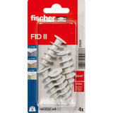 fischer Tassello per isolamento FID II grigio chiaro