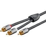 goobay 65300 Nero/Argento