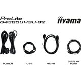 iiyama G-Master G4380UHSU-B2, Monitor di gioco Nero