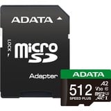 ADATA UD512GUI3V30A2SP-RA1, Scheda di memoria 