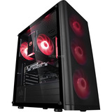 ALTERNATE Custom PC Series • Red Hero Essentials Gaming-PC, PC Gaming Nero/trasparente
