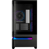 ASUS PRIME AP202 ARGB Mini Tower Nero, Chassis Tower Nero, Mini Tower, PC, Nero, micro ATX, Mini-ITX, Metallo, Gaming