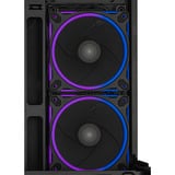 ASUS PRIME AP202 ARGB Mini Tower Nero, Chassis Tower Nero, Mini Tower, PC, Nero, micro ATX, Mini-ITX, Metallo, Gaming