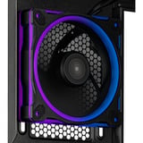 ASUS PRIME AP202 ARGB Mini Tower Nero, Chassis Tower Nero, Mini Tower, PC, Nero, micro ATX, Mini-ITX, Metallo, Gaming