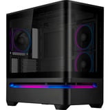 ASUS PRIME AP202 ARGB Mini Tower Nero, Chassis Tower Nero, Mini Tower, PC, Nero, micro ATX, Mini-ITX, Metallo, Gaming