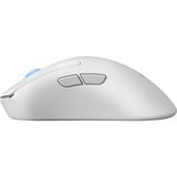 ASUS ROG Keris II Ace Wireless AimPoint White mouse Gaming Mano destra RF Wireless + Bluetooth + USB Type-A Ottico 42000 DPI, Mouse da gioco bianco, Mano destra, Ottico, RF Wireless + Bluetooth + USB Type-A, 42000 DPI, Bianco