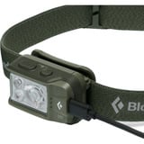 Black Diamond Lampada frontale Spot, Luce LED verde oliva