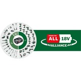 Bosch EasyDrill 18V-40 1630 Giri/min Senza chiave 1,3 kg Nero, Verde, Trapano avvitatore verde/Nero, Trapano con impugnatura a pistola, Senza chiave, Senza spazzola, Nero, Verde, 1,3 cm, 1630 Giri/min