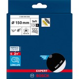 Bosch Expert 2 608 900 006 fornitura per utensili rotanti per molatura/levigatura Platorello per disco abrasivo, Platorello per levigatrice Nero, Platorello per disco abrasivo, GET 75-150, GEX 34-150, GEX 40-150 Professional, 3M, DeWalt, Dynabrade, Festool, Makita, Mirka,..., Nero, Argento, Rotondo, 15 cm, 1 pz