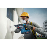 Bosch Martello perforatore a batteria GBH 18V-22 X Professional solo, 18 Volt, Trapano a percussione blu/Nero