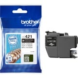Brother LC421BK cartuccia d'inchiostro 1 pz Originale Nero Nero, 1 pz, 200 pagine, 0 pagine, Confezione singola