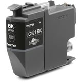 Brother LC421BK cartuccia d'inchiostro 1 pz Originale Nero Nero, 1 pz, 200 pagine, 0 pagine, Confezione singola